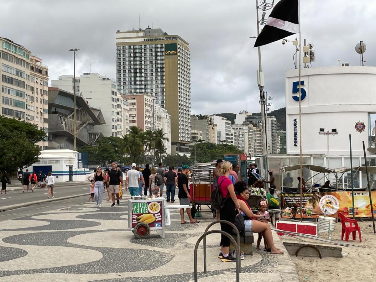 Apartamento Beira-Mar No Coracao De Copacabana! Rio de Janeiro Zewnętrze zdjęcie